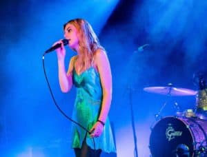 Wolf Alice performing
