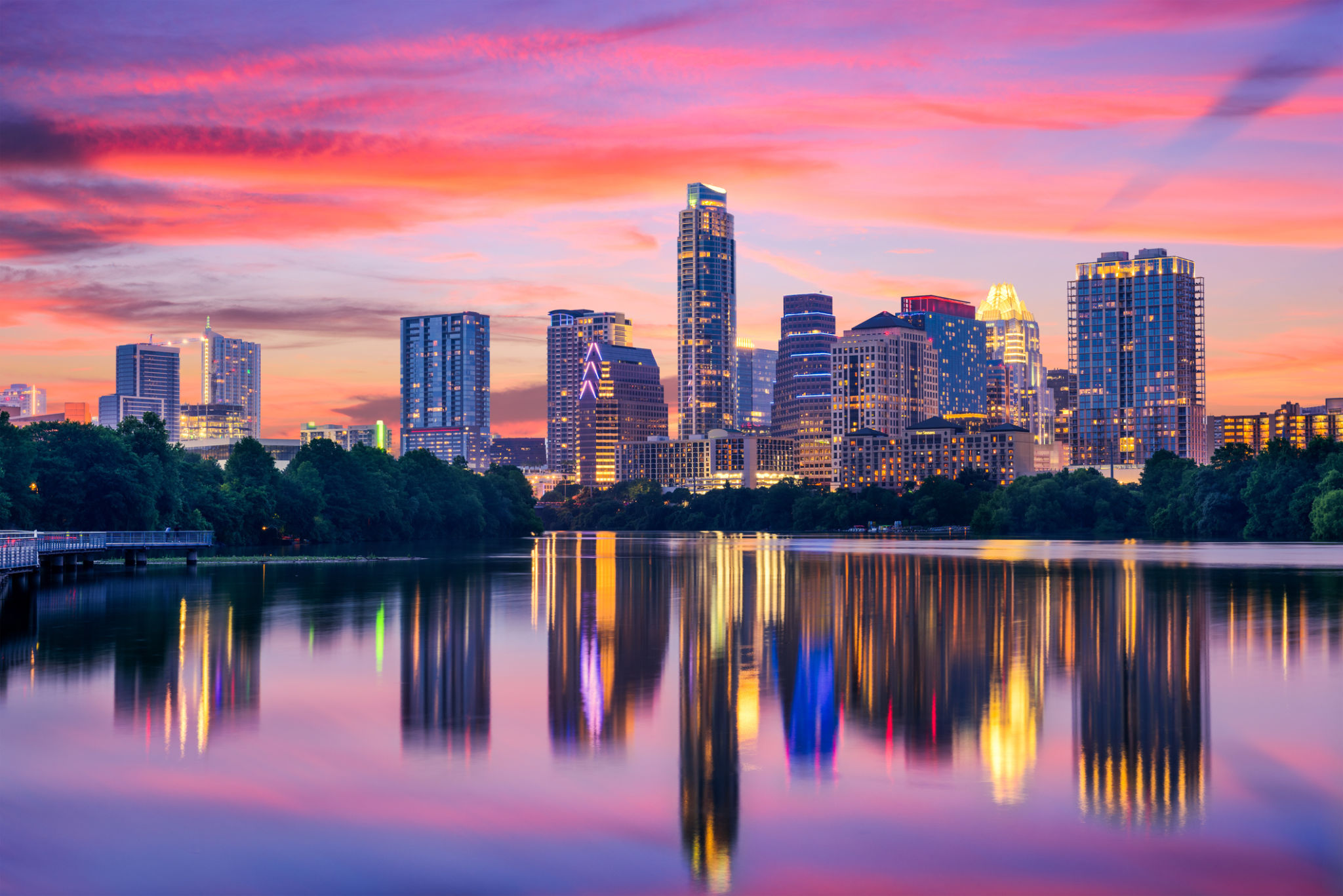 Austin, Texas Skyline Dr. Mike Brooks